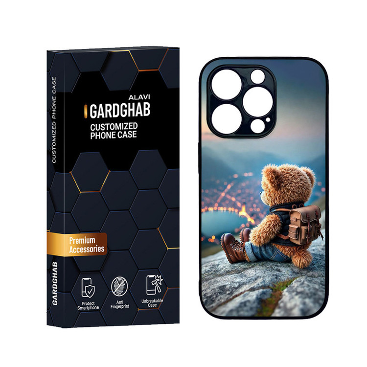 کاور گارد قاب علوی مدل دورژله ای کارتنی و انیمه مناسب برای گوشی موبایل اپل iPhone 14 Pro Max