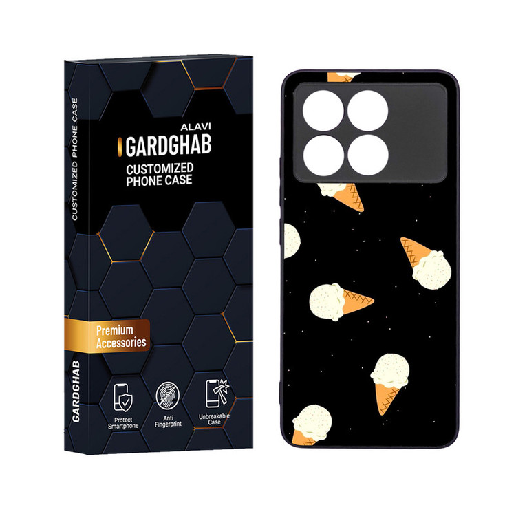 کاور گارد قاب علوی مدل دور ژله ای مناسب برای گوشی موبایل شیائومی Poco X6 Pro