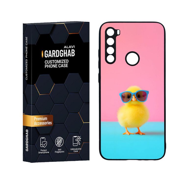 کاور گارد قاب علوی مدل دورژله ای فانتزی مناسب برای گوشی موبایل شیائومی Redmi Note 8