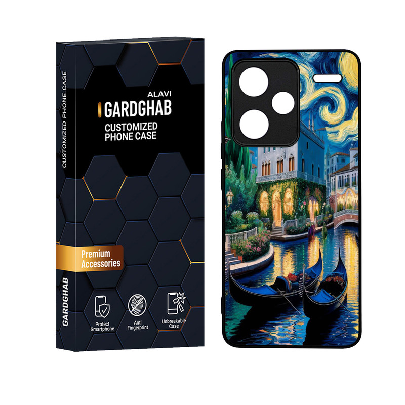 کاور گارد قاب علوی مدل دور ژله ای مناسب برای گوشی موبایل شیائومی Redmi Note 13 Pro Plus 5G
