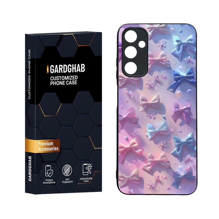 کاور گارد قاب مدل دورژله ای پشت گلس دخترانه مناسب برای گوشی موبایل سامسونگ Galaxy A05s