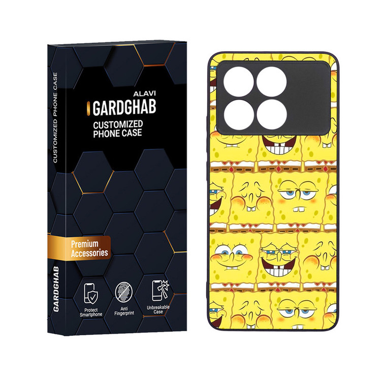 کاور گارد قاب علوی مدل دور ژله ای مناسب برای گوشی موبایل شیائومی Poco X6 Pro