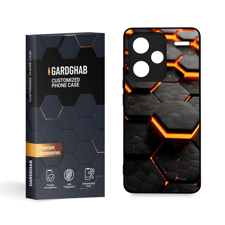 کاور گارد قاب مدل ساده مناسب برای گوشی موبایل شیائومی Redmi Note 13 Pro Plus 5G