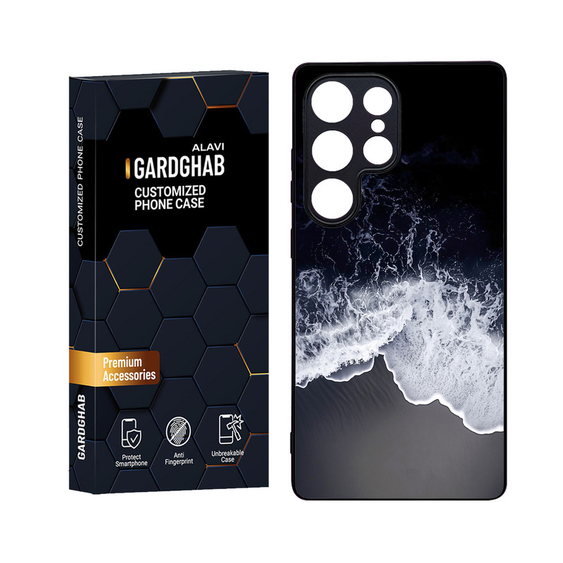 کاور گارد قاب علوی مدل Glass مناسب برای گوشی موبایل سامسونگ  Galaxy S25 Ultra