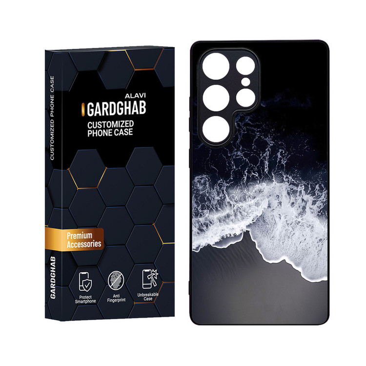 کاور گارد قاب علوی مدل Glass مناسب برای گوشی موبایل سامسونگ Galaxy S25 Ultra