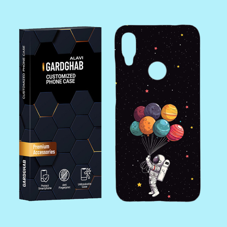 کاور گارد قاب علوی مدل کهکشان مناسب برای گوشی موبایل شیائومی Redmi Note 7 / note 7 Pro