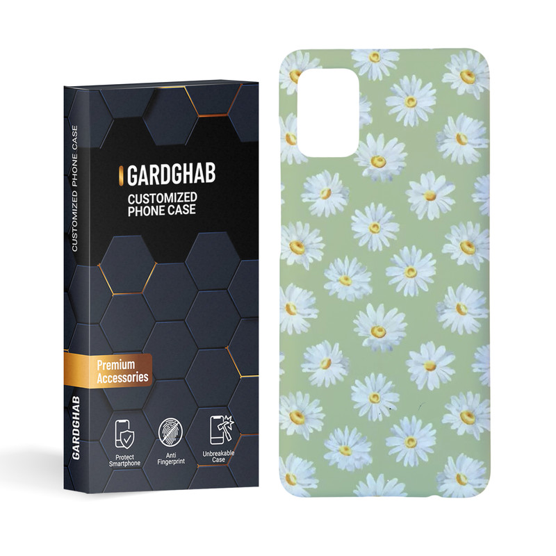 کاور گارد قاب مدل گل مناسب برای گوشی موبایل سامسونگ galaxy a51