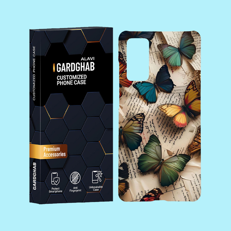 کاور گارد قاب علوی مدل هنری مناسب برای گوشی موبایل سامسونگ Galaxy S20 FE