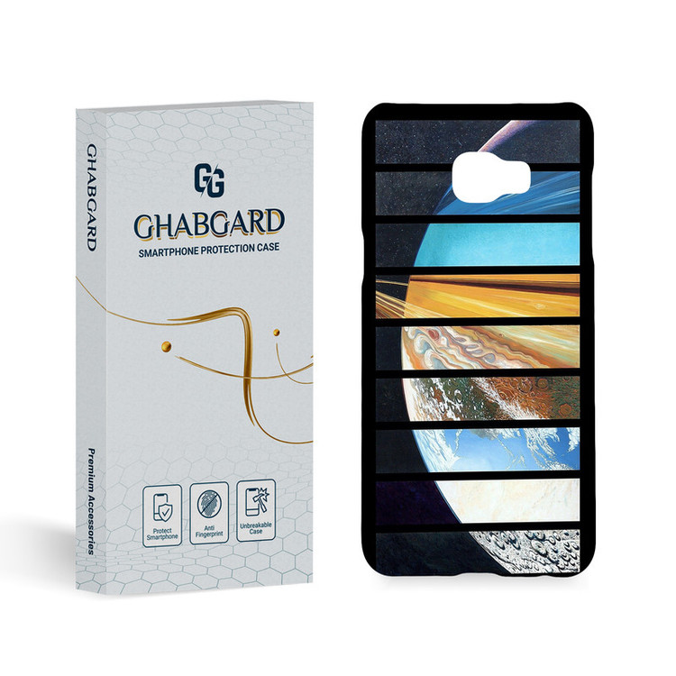 کاور گارد قاب مدل کهکشان مناسب برای گوشی موبایل سامسونگ Galaxy C5 Pro