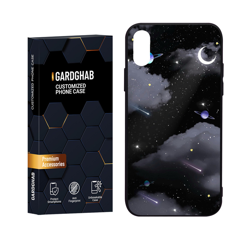 کاور گارد قاب مدل هنری مناسب برای گوشی موبایل اپل iPhone X/Xs