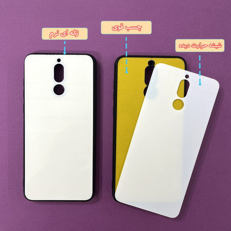 کاور گارد قاب علوی مدل پشت گلس مناسب برای گوشی موبایل هواوی Mate 10 Lite