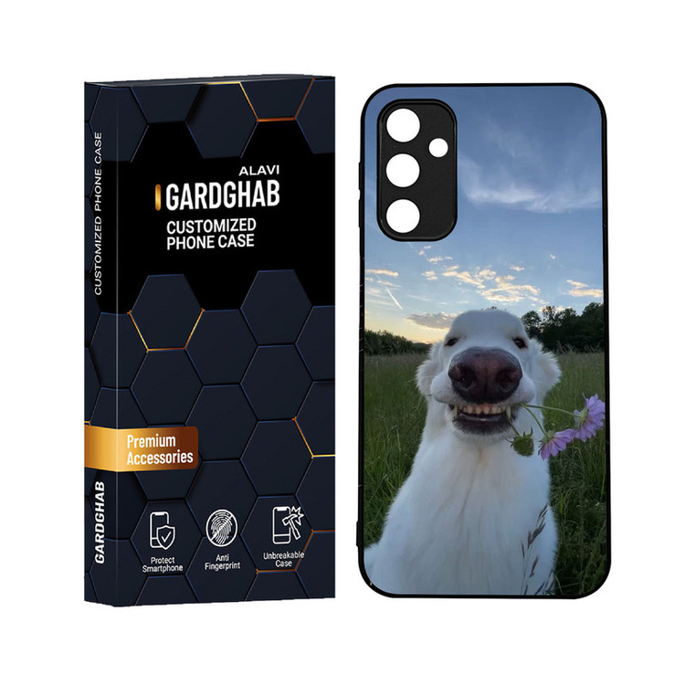 کاور گارد قاب علوی مدل دورژله ای حیوانات مناسب برای گوشی موبایل سامسونگ Galaxy A24