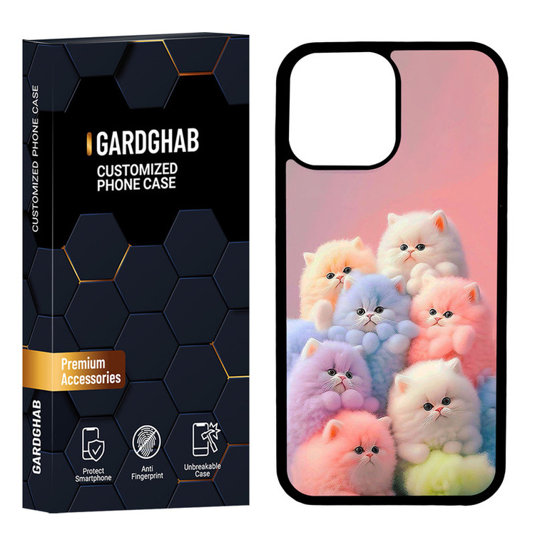 کاور گارد قاب مدل پشت گلس فانتزی مناسب برای گوشی موبایل اپل iPhone 13 Pro Max