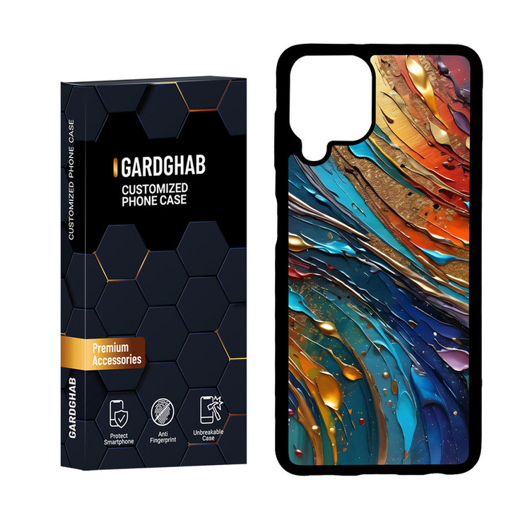 کاور گارد قاب مدل پشت گلس ساده مناسب برای گوشی موبایل سامسونگ Galaxy A22 4G