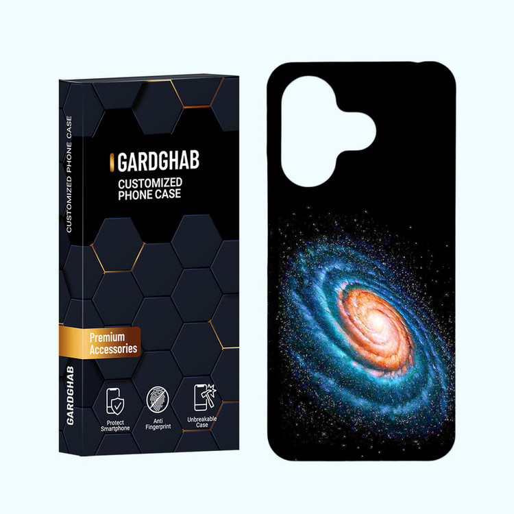 کاور گارد قاب مدل کهکشان مناسب برای گوشی موبایل شیائومی Redmi 13 4G / 5G