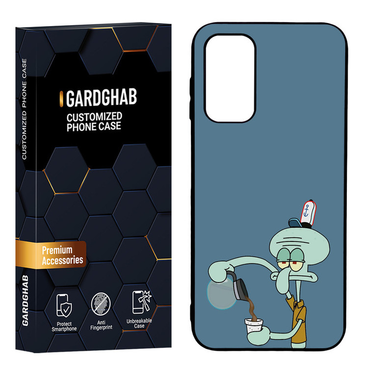 کاور گارد قاب مدل پشت گلس فانتزی مناسب برای گوشی موبایل سامسونگ Galaxy A14
