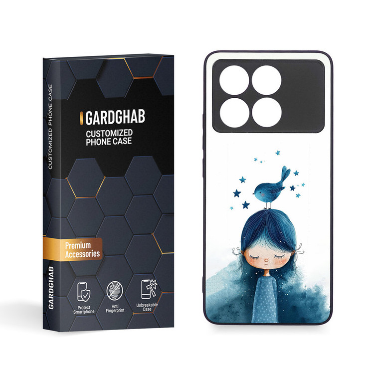 کاور گارد قاب مدل دخترانه مناسب برای گوشی موبایل شیائومی Poco X6 Pro 5G