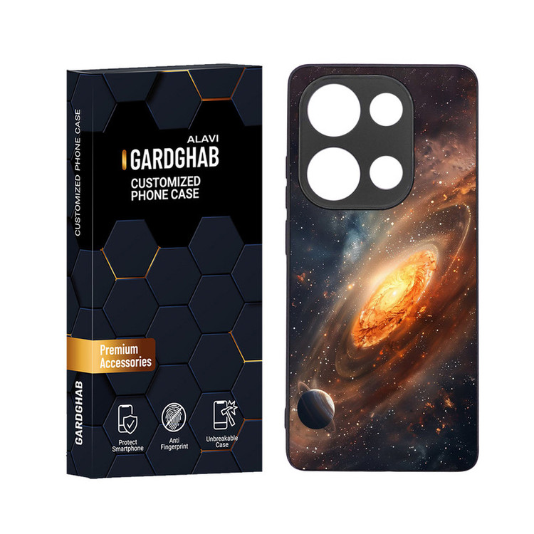 کاور گارد قاب علوی مدل دور ژله ای مناسب برای گوشی موبایل شیائومی Redmi Note 13 Pro 4G
