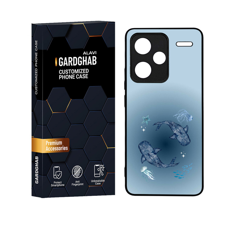 کاور گارد قاب علوی مدل دور ژله ای مناسب برای گوشی موبایل شیائومی Redmi Note 13 Pro Plus 5G