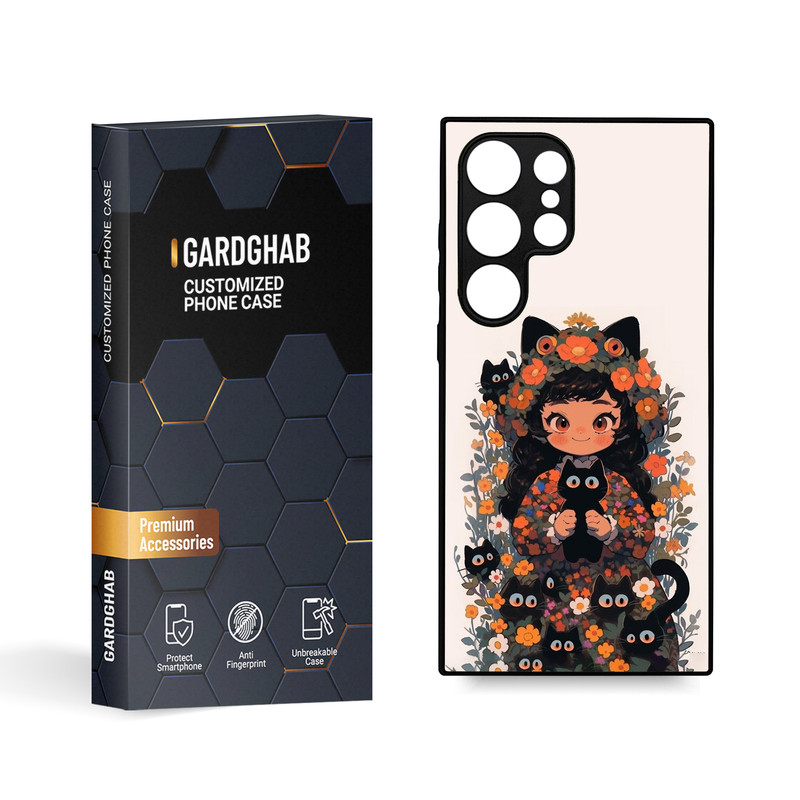 کاور گارد قاب مدل دخترانه مناسب برای گوشی موبایل سامسونگ Galaxy S24 Ultra