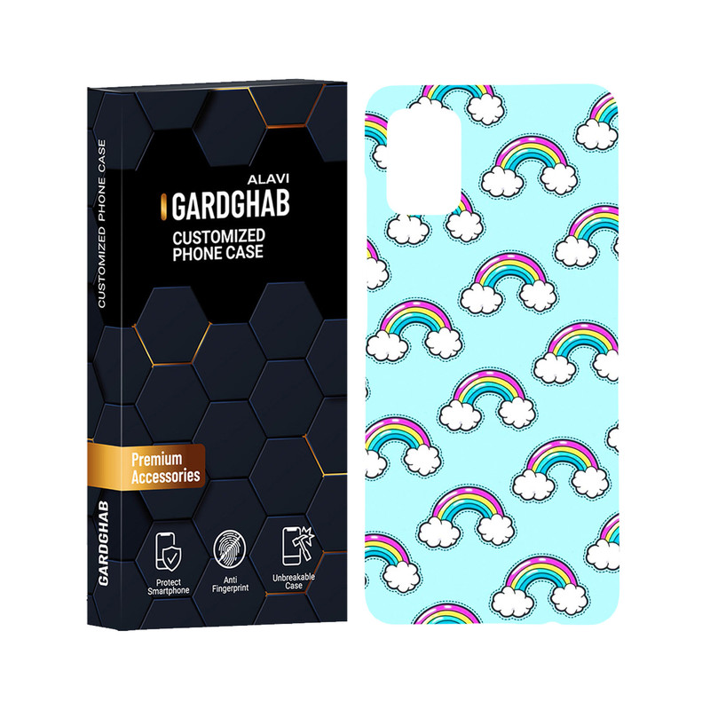 کاور گارد قاب علوی مدل پترن فانتزی مناسب برای گوشی موبایل سامسونگ Galaxy A51 4G