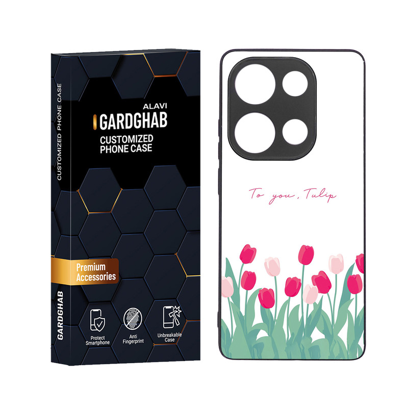 کاور گارد قاب علوی مدل دور ژله ای مناسب برای گوشی موبایل شیائومی Redmi Note 13 Pro 4G