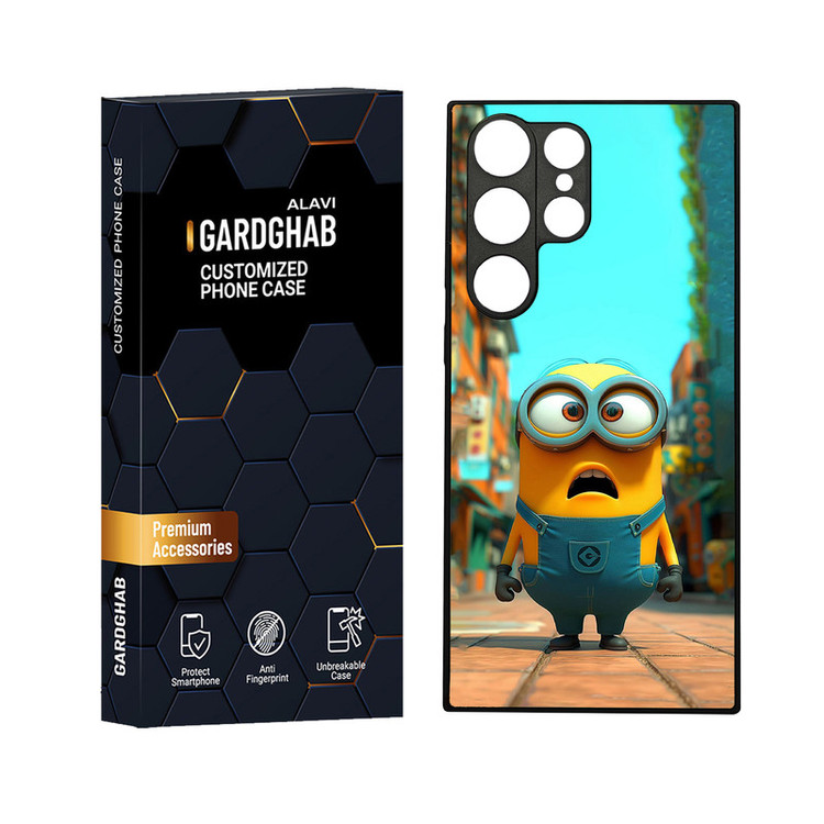 کاور گارد قاب علوی مدل دورژله ای مناسب برای گوشی موبایل سامسونگ Galaxy S23 Ultra
