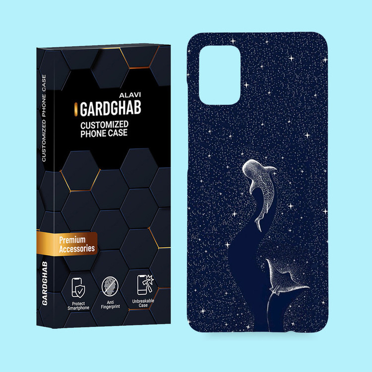 کاور گارد قاب علوی مدل هنری مناسب برای گوشی موبایل سامسونگ Galaxy A51