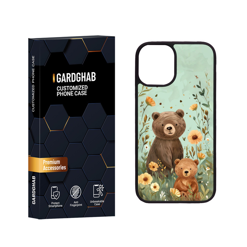 کاور گارد قاب مدل دور ژله ای فانتزی مناسب برای گوشی موبایل اپل iPhone 12 Mini