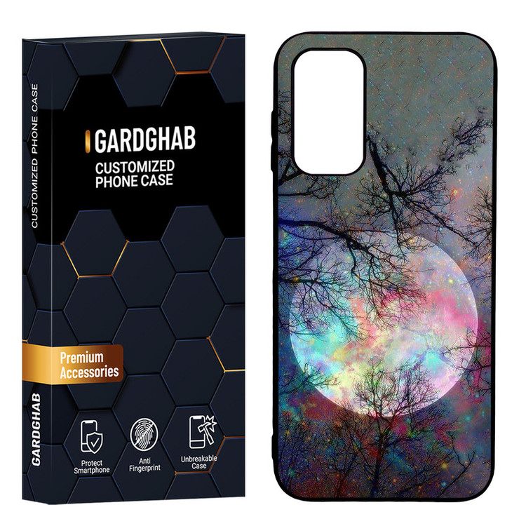 کاور گارد قاب مدل پشت گلس منظره و طبیعت مناسب برای گوشی موبایل سامسونگ Galaxy A14