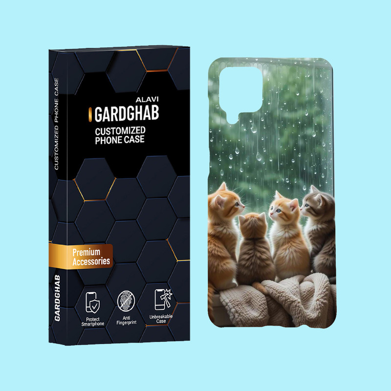 کاور گارد قاب علوی مدل حیوانات مناسب برای گوشی موبایل سامسونگ Galaxy A12