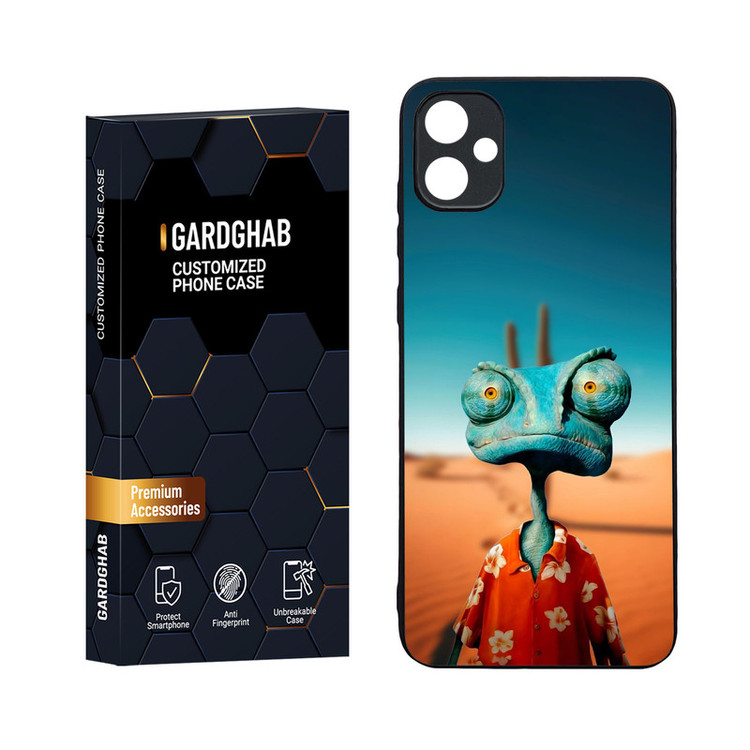 کاور گارد قاب مدل دورژله ای پشت گلس پسرانه مناسب برای گوشی موبایل سامسونگ Galaxy A05