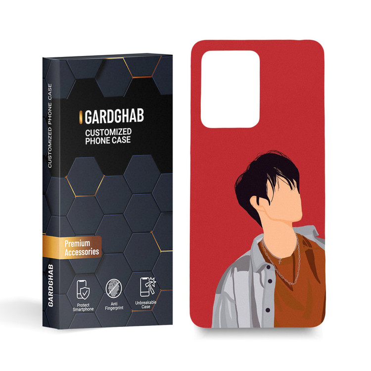 کاور گارد قاب مدل پسرانه مناسب برای گوشی موبایل شیائومی redmi note 12pro 5g