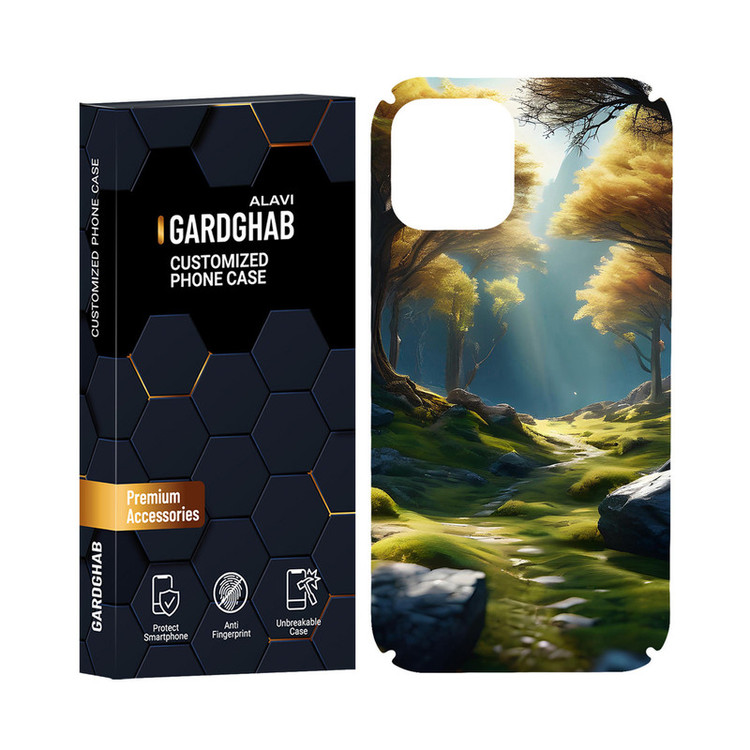 کاور گارد قاب مدل هنری مناسب برای گوشی موبایل اپل iPhone 12 pro