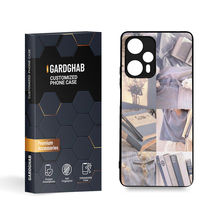 کاور گارد قاب مدل دخترانه مناسب برای گوشی موبایل شیائومی Redmi note 12 Turbo/Poco F5