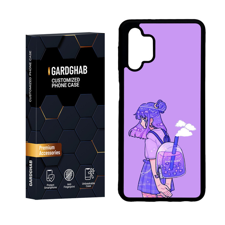 کاور گارد قاب مدل دور ژله ای دخترانه مناسب برای گوشی موبایل سامسونگ Galaxy A32 5G / M32 5G