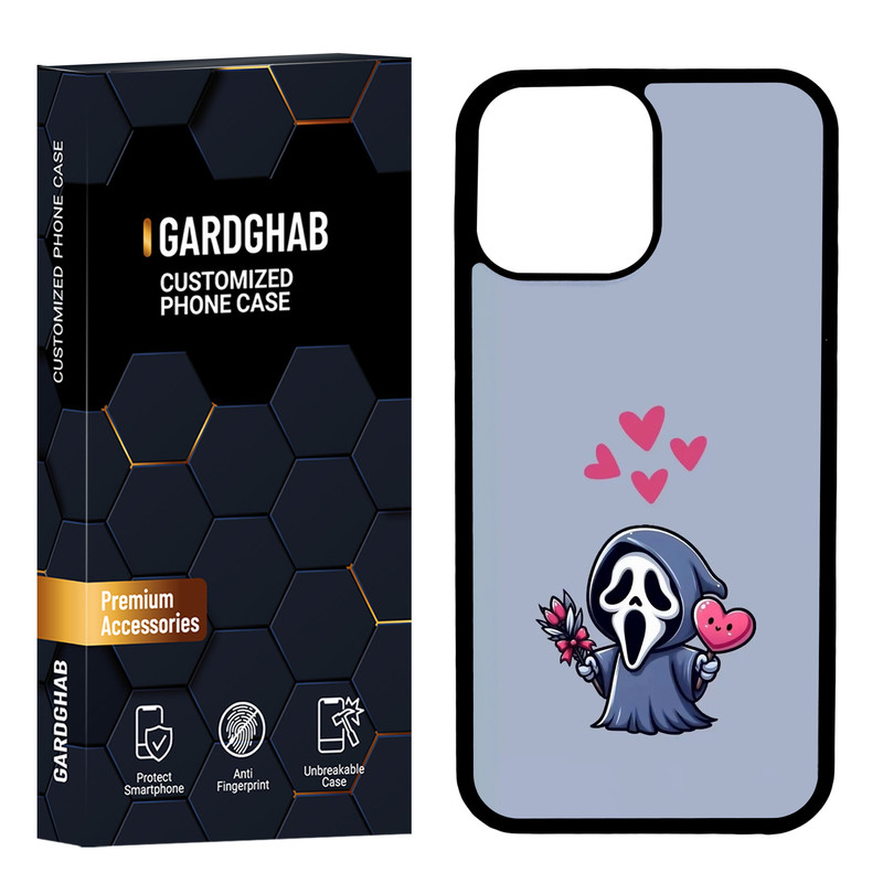 کاور گارد قاب مدل پشت گلس فانتزی مناسب برای گوشی موبایل اپل iPhone 13 Pro Max