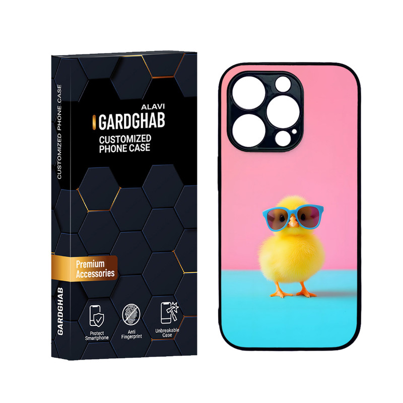 کاور گارد قاب علوی مدل دورژله ای فانتزی مناسب برای گوشی موبایل اپل iPhone 14 Pro Max