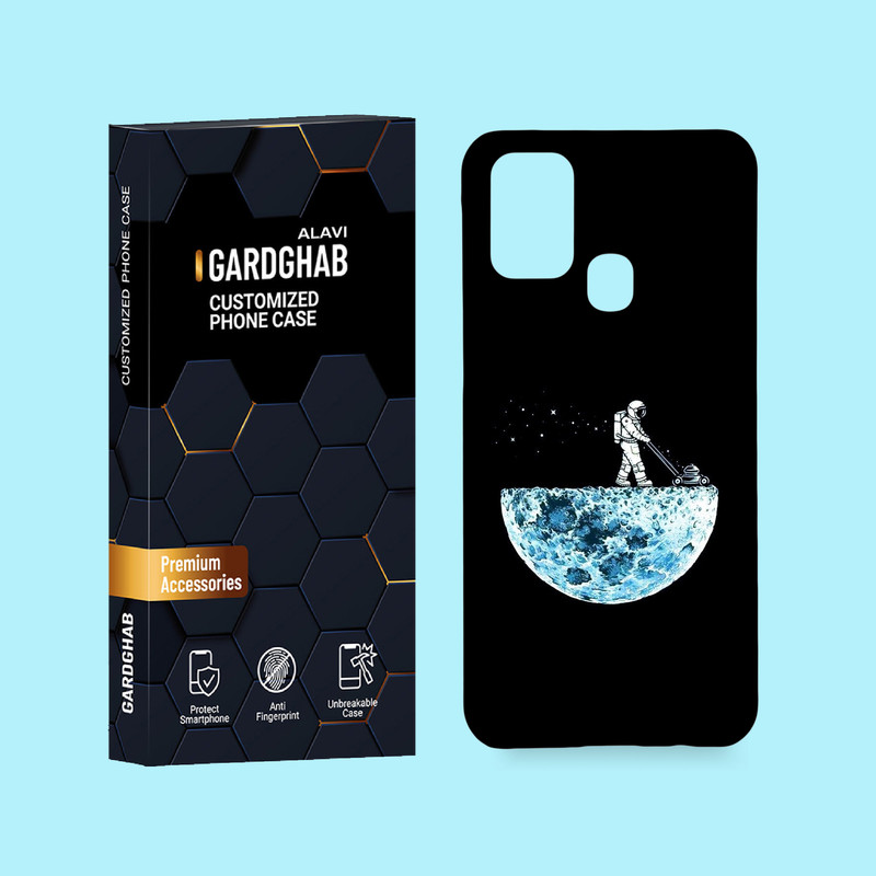 کاور گارد قاب علوی مدل کهکشان مناسب برای گوشی موبایل سامسونگ Galaxy M31