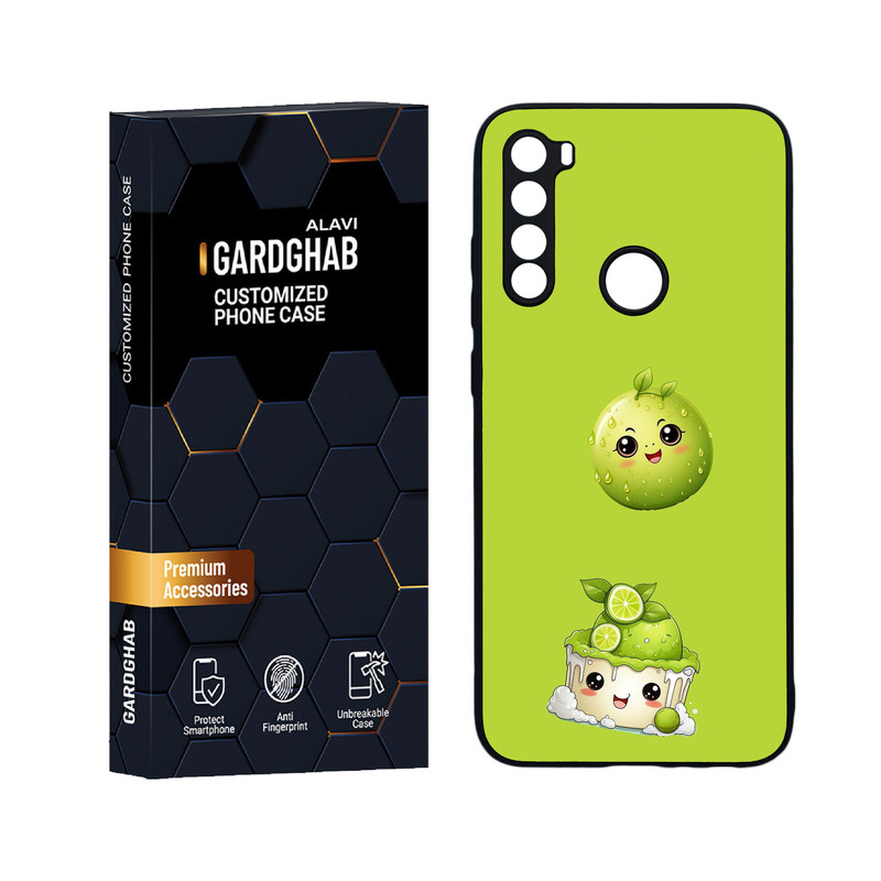 کاور گارد قاب علوی مدل دورژله ای کارتنی و انیمه مناسب برای گوشی موبایل شیائومی Redmi Note 8