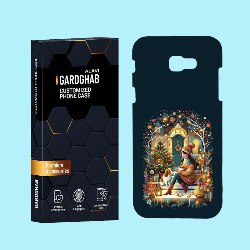 کاور گارد قاب علوی مدل هنری مناسب برای گوشی موبایل سامسونگ Galaxy A7 2017 / A720