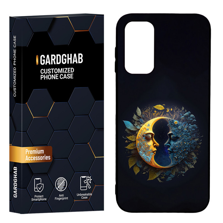 کاور گارد قاب مدل دور ژله ای هنری مناسب برای گوشی موبایل سامسونگ Galaxy A14