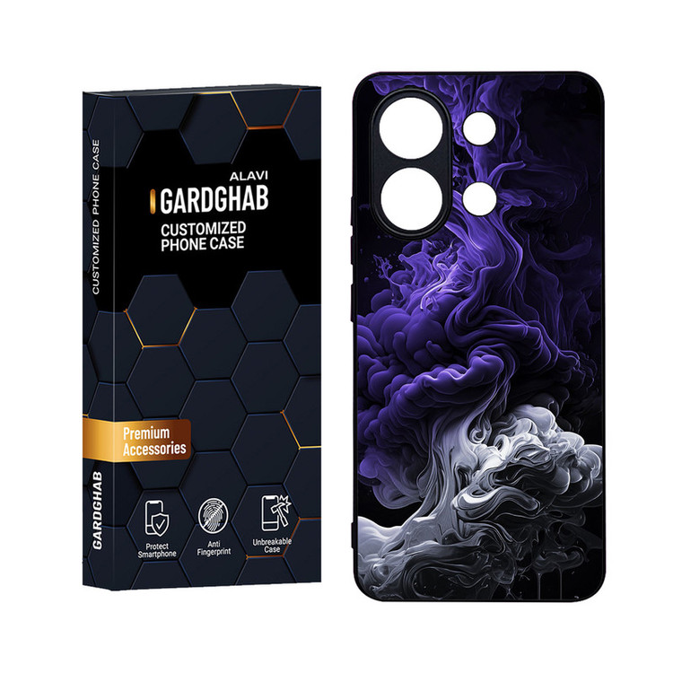 کاور گارد قاب علوی مدل Glass مناسب برای گوشی موبایل شیائومی Redmi Note 13 4G