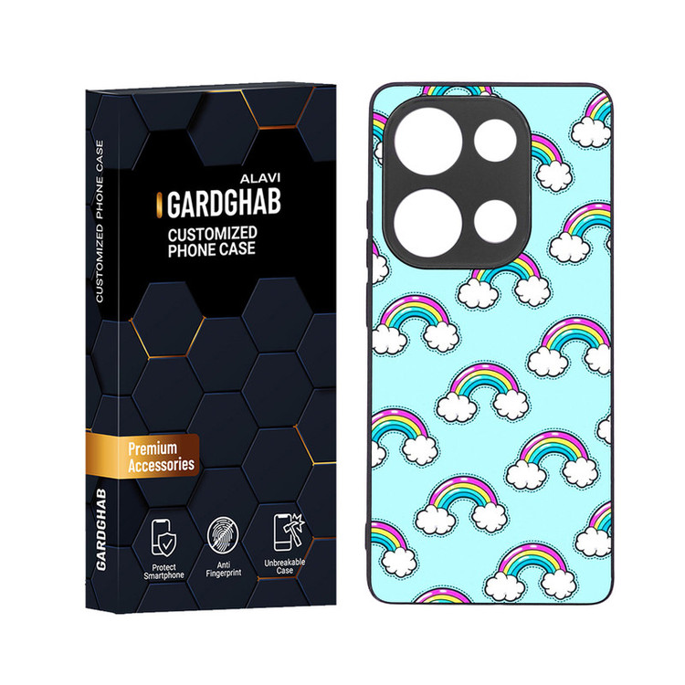 کاور گارد قاب علوی مدل دور ژله ای مناسب برای گوشی موبایل شیائومی Redmi Note 13 Pro 4G