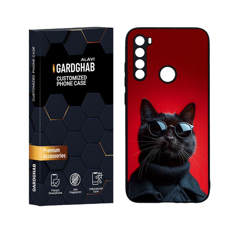 کاور گارد قاب علوی مدل دورژله ای کارتنی و انیمه مناسب برای گوشی موبایل شیائومی Redmi Note 8