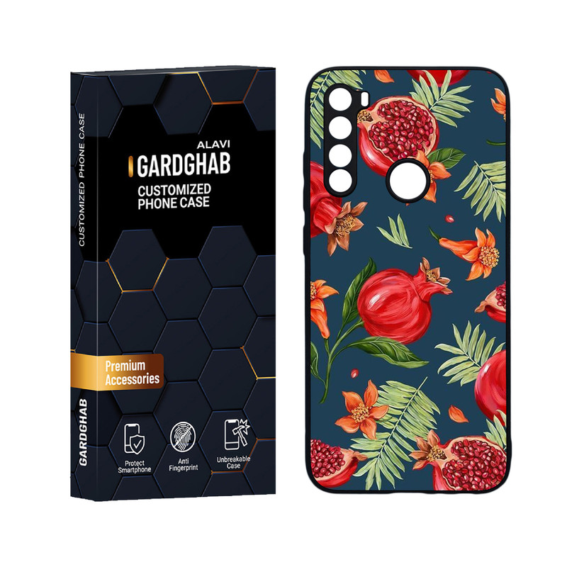 کاور گارد قاب علوی مدل دورژله ای هنری مناسب برای گوشی موبایل شیائومی Redmi Note 8
