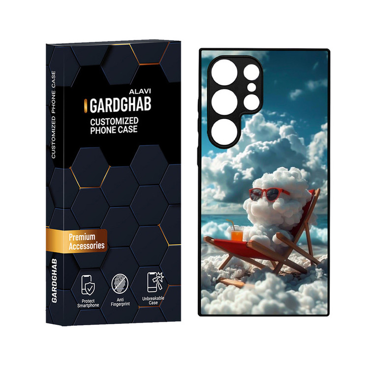 کاور گارد قاب علوی مدل دور ژله ای مناسب برای گوشی موبایل سامسونگ Galaxy S24 Ultra