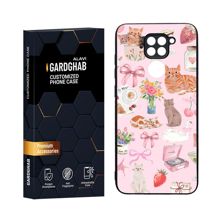 کاور گارد قاب مدل دورژله ای فانتزی مناسب برای گوشی موبایل شیائومی Redmi Note 9