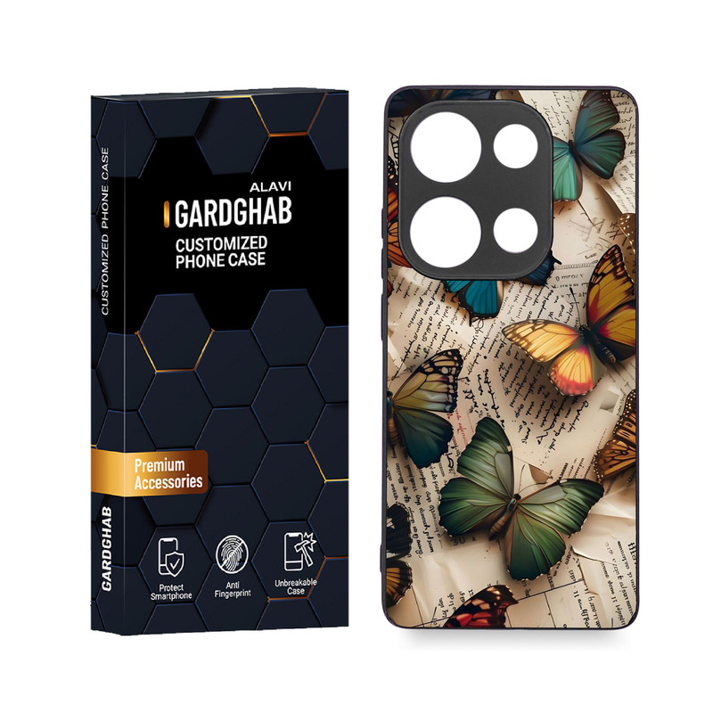 کاور گارد قاب علوی مدل دور ژله ای مناسب برای گوشی موبایل شیائومی Redmi Note 13 Pro 4G