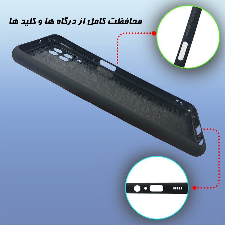 کاور گارد قاب علوی مدل Glass مناسب برای گوشی موبایل سامسونگ Galaxy A12